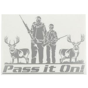 Hunters Image Pass It On Big Game Decal