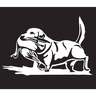 Hunters Image Working Dog Decal - Small - 4.5in x 4in