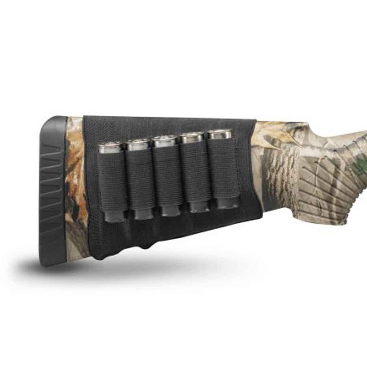 Hunter's Specialties Butt Stock Shotgun Shell Holder - Black Hunter's Specialties Butt Stock Shotgun Shell Holder - Black