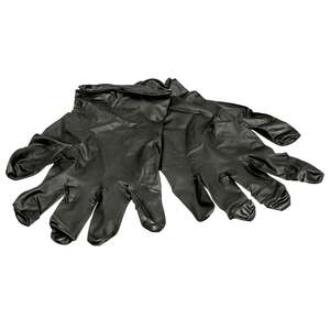 Hunter's Specialties Field Dressing Black Nitrile Large Gloves- 10 Pack