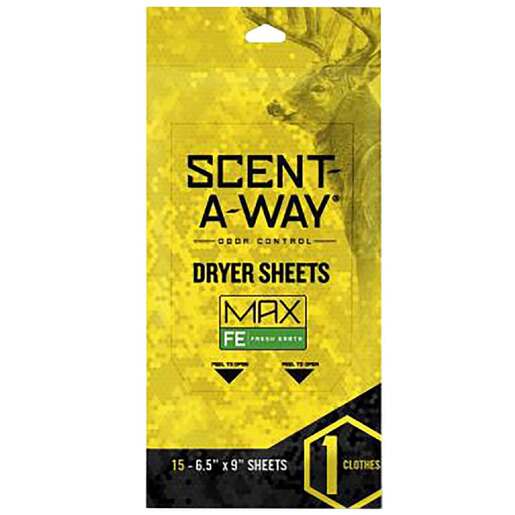 Hunter’s Specialties Scent-A-Way MAX Fresh Earth Dryer Sheets