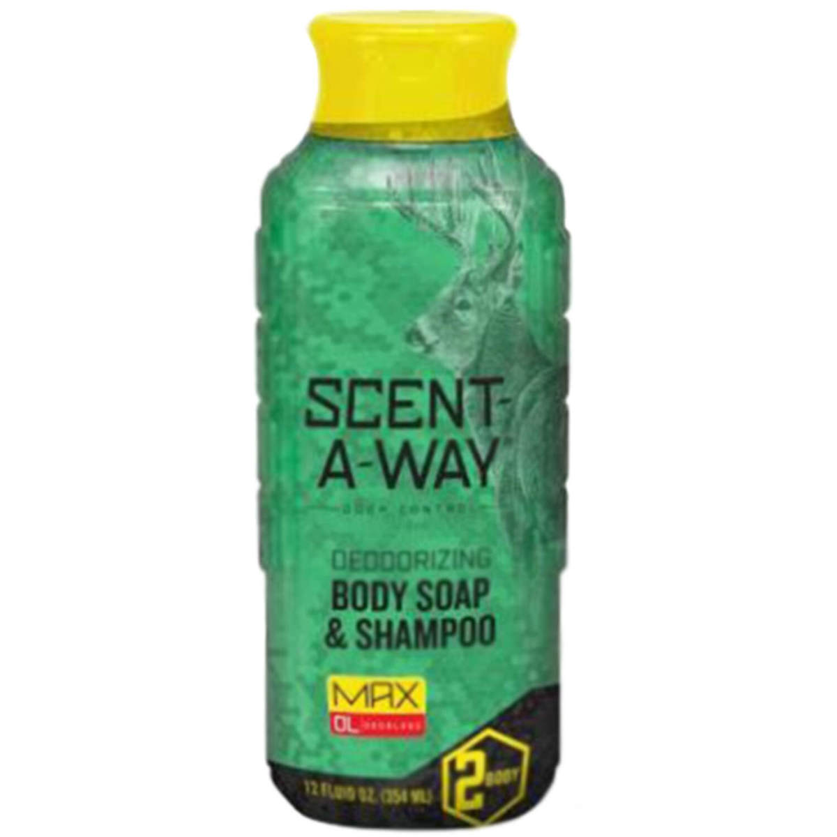 Hunter's Specialties Scent-A-Way Max Liquid Body Soap And Shampoo - Green 12oz Hunter's Specialties Scent-A-Way Max Liquid Body Soap And Shampoo - Green 12oz