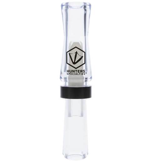 Hunter’s Specialties Suzie-Q Double Reed Mallard Call – Clear/White