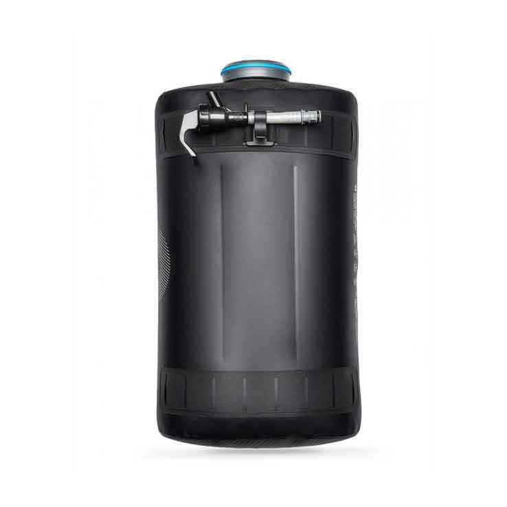 HydraPak Expedition Collapsible 8L Water Bottle - Black - Black HydraPak Expedition Collapsible 8L Water Bottle - Black - Black