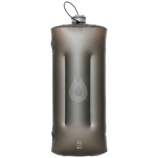 HydraPak Seeker 200oz Narrow Mouth Collapsible Water Bottle with Camp Tap - Mammoth - Hydrapak