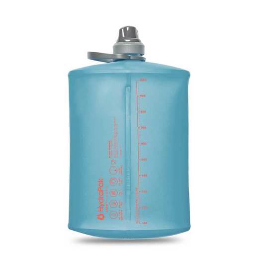 HydraPak STOW Collapsible 32oz Water Bottle - Blue - Hydrapak