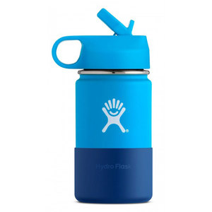 Hydro Flask 12oz Kids Wide Mouth Insulated Bottle with Straw Lid
