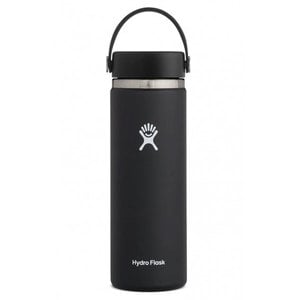 Hydro Flask 20oz Wide Mouth Insulated Bottle with Flex Cap - Black
