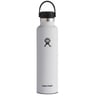 Hydro Flask 24oz Standard Mouth Insulated Bottle with Flex Cap - White - White