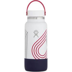 Hydro Flask Limited Edition USA 32oz Water Bottle with Flex Cap - White