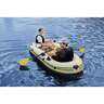 Hydro-Force Voyager X2 Inflatable Raft Set - 7ft 7in Tan - Tan 7ft 7in