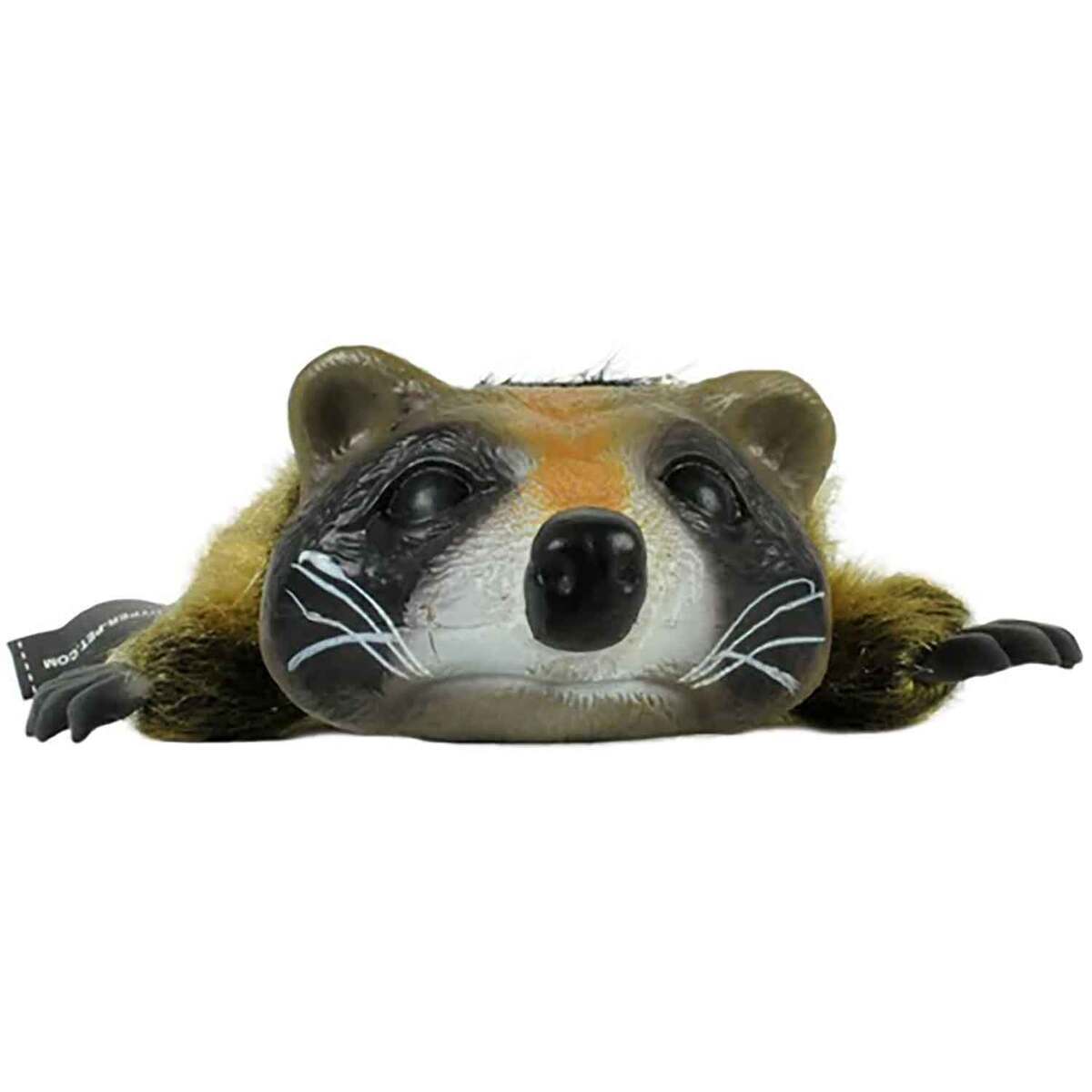Hyper Pet Real Skinz Raccoon Dog Toy - Brown Hyper Pet Real Skinz Raccoon Dog Toy - Brown