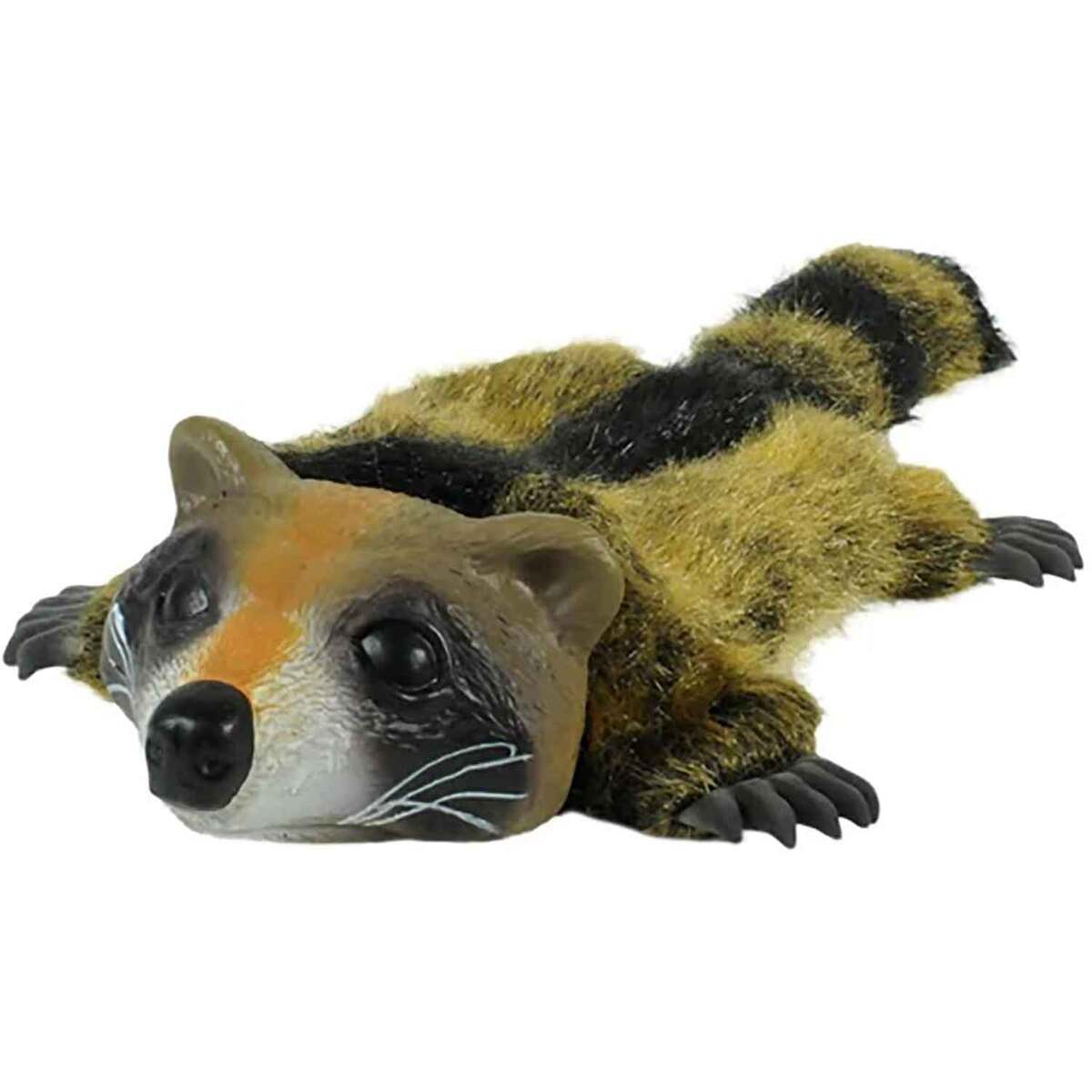 Hyper Pet Real Skinz Raccoon Dog Toy - Brown Hyper Pet Real Skinz Raccoon Dog Toy - Brown