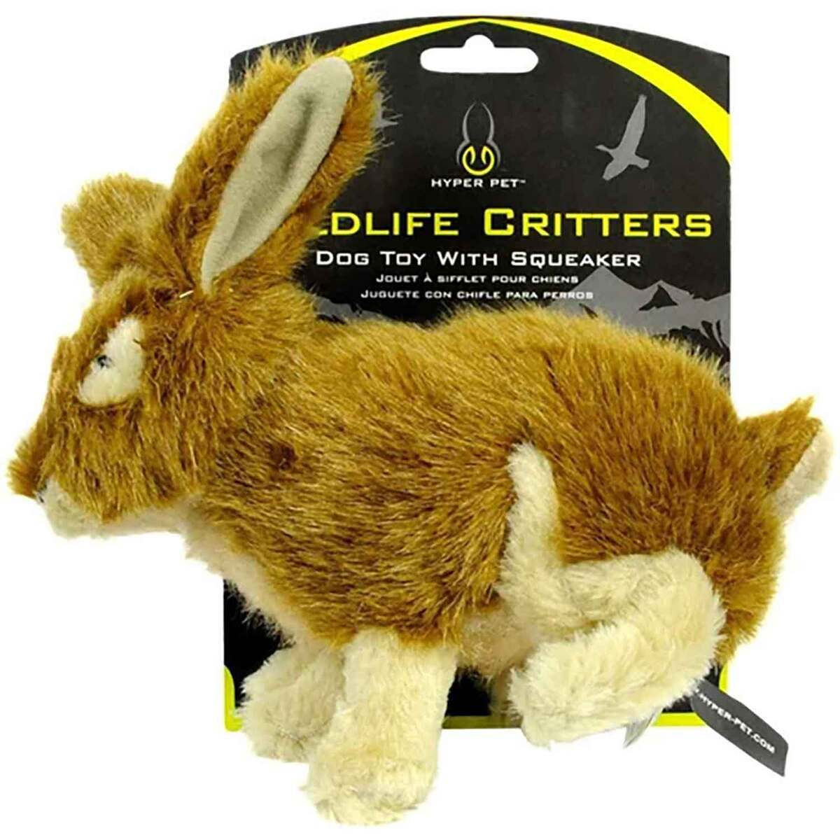 Hyper Pet Wildlife Critters Rabbit Chew Toy - Brown Hyper Pet Wildlife Critters Rabbit Chew Toy - Brown
