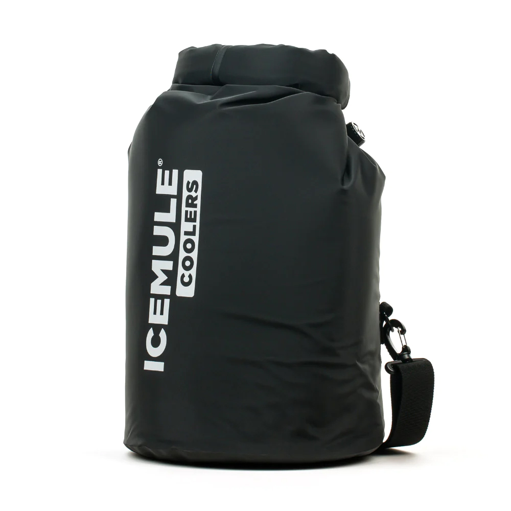 ICEMULE Classic Medium 15 Liter Backpack Cooler - Black - Black ICEMULE Classic Medium 15 Liter Backpack Cooler - Black - Black