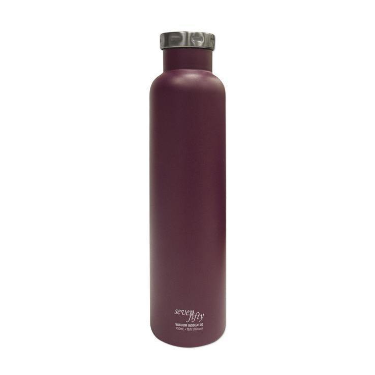Fifty/Fifty SevenFifty 25oz Wine Growler with Flat Top Lid Fifty/Fifty SevenFifty 25oz Wine Growler with Flat Top Lid