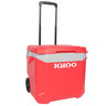 Igloo Latitude 60 Quart Wheeled Cooler - Red - Red