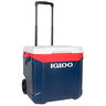 Igloo Latitude 60 Wheeled Cooler - Blue/Red - Blue/Red