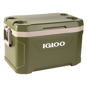 Igloo Latitude 52 Quart Cooler - Sand/Green