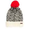 Igloos Outdoor Women's Boucle Cuff Pom Beanie - Black - Black One Size Fits Most