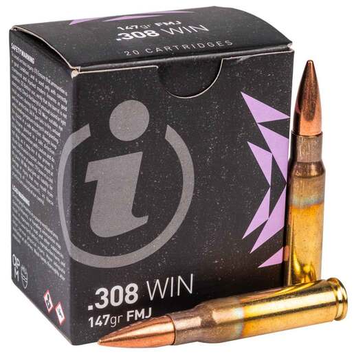 Igman 308 Winchester M80 147gr FMJ Rifle Ammo – 20 Rounds