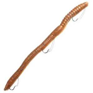 IKE-CON Weedless Soft Worm – Blue Moccasin, 6 1/4in
