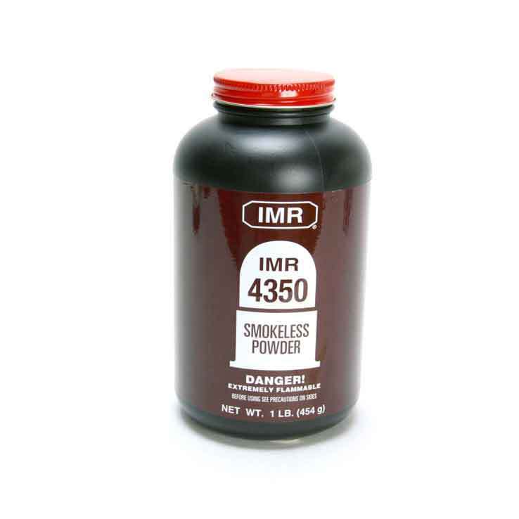 IMR 4350 Smokeless Powder - 1lb Can - 1lb IMR 4350 Smokeless Powder - 1lb Can - 1lb
