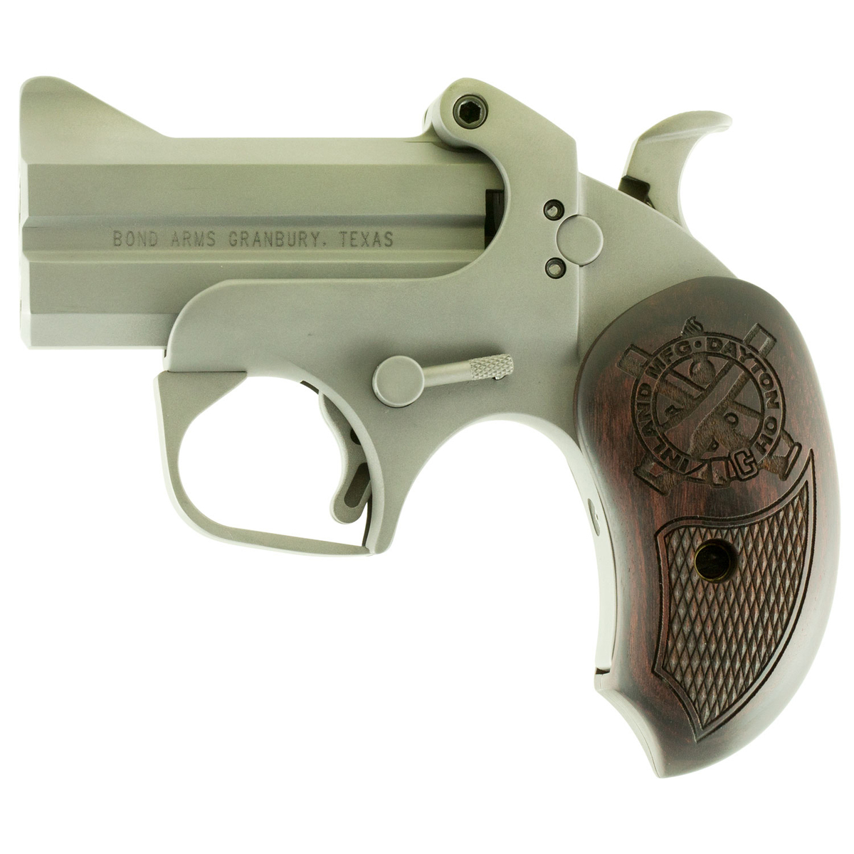 Inland Liberator Derringer 45 Auto (ACP) 3in Stainless Pistol - 2 Rounds Inland Liberator Derringer 45 Auto (ACP) 3in Stainless Pistol - 2 Rounds