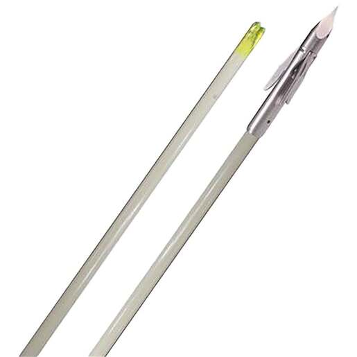 Innerloc Glow Max Bowfishing Arrow with Grapid Point – White 32in