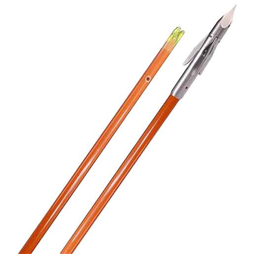 Innerloc Glow Max Bowfishing Arrow with Grapid Point – Orange – Orange 32in