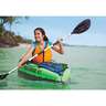 Intex Challenger K1 Single Person Inflatable Kayaks - Black/Green/Blue