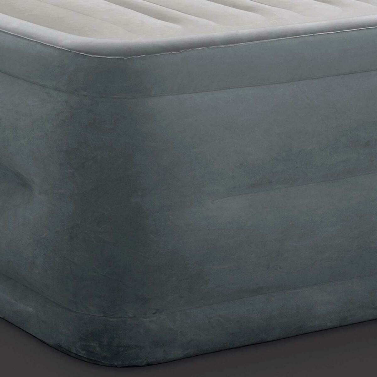 Intex Dura-Beam Comfort-Plush Queen Airbed - Gray Queen Intex Dura-Beam Comfort-Plush Queen Airbed - Gray Queen