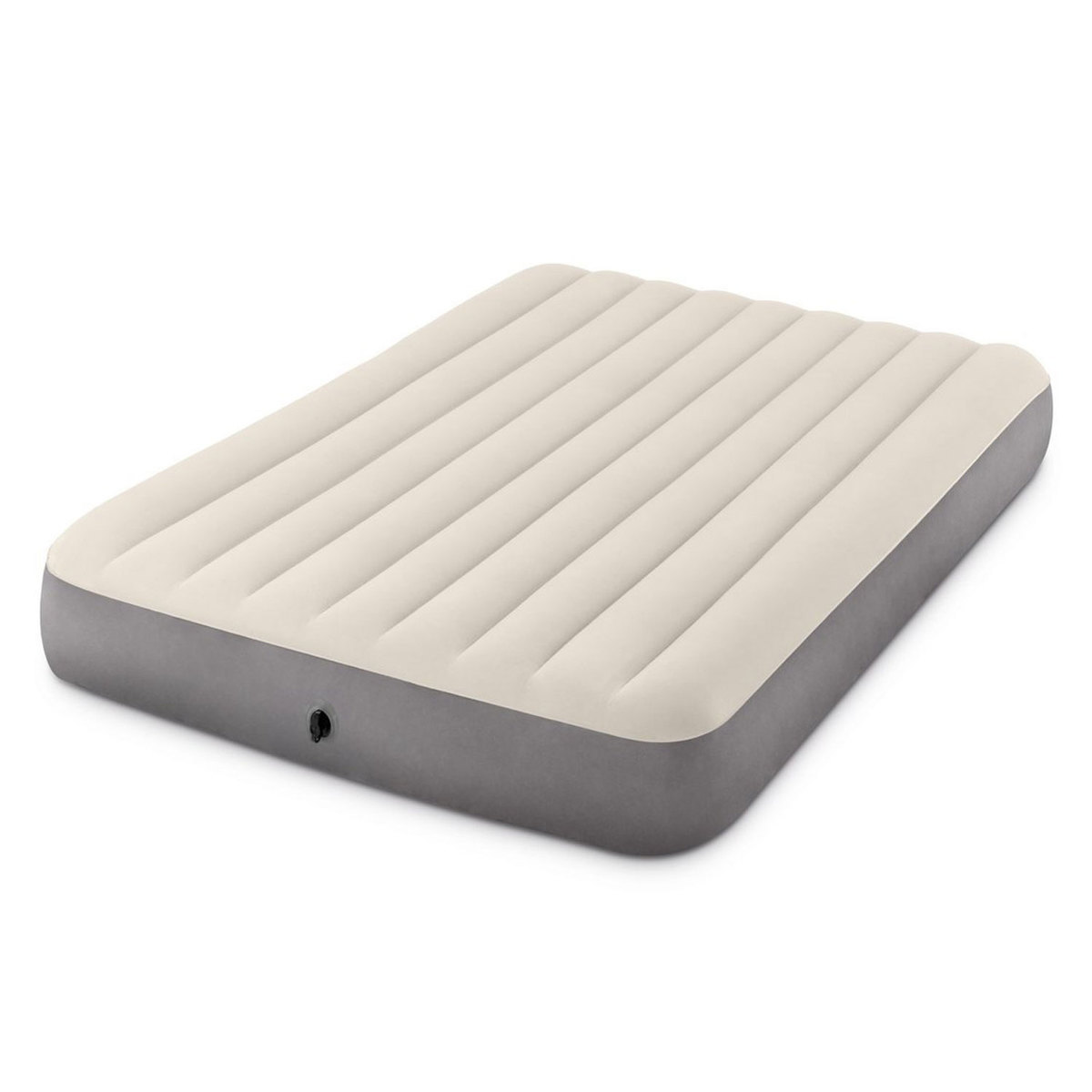 Intex Dura-Beam Single High Airbed - Queen - Grey Queen Intex Dura-Beam Single High Airbed - Queen - Grey Queen
