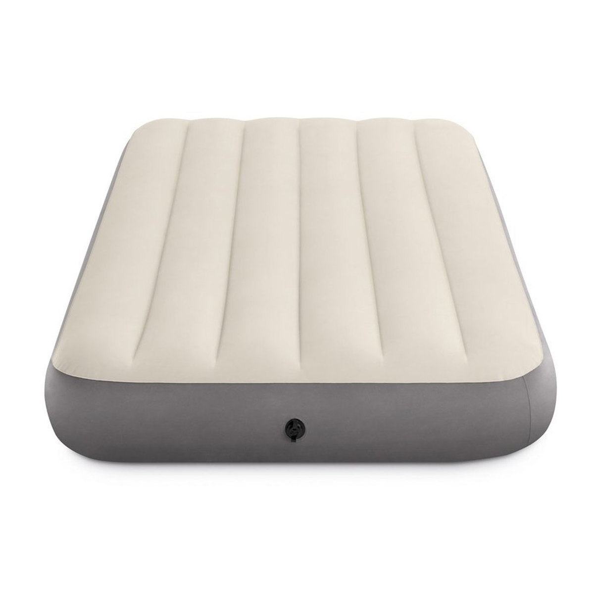 Intex Dura-Beam Single High Airbed - Twin - Grey Twin Intex Dura-Beam Single High Airbed - Twin - Grey Twin