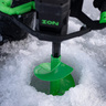 ION Alpha Plus Polymer Electric Power Ice Fishing Auger - 40v, 8in