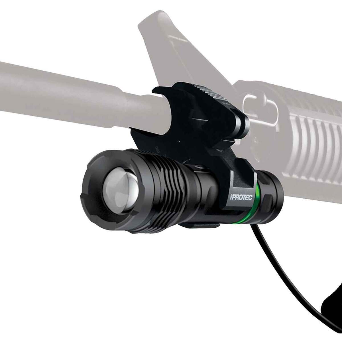 Iprotec LG250 Firearm Light and Green Laser Combo - Black 4.5in x 1.5in Iprotec LG250 Firearm Light and Green Laser Combo - Black 4.5in x 1.5in