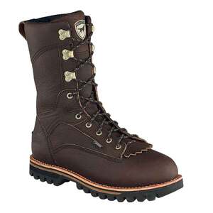 Irish Setter Men's Elk Tracker 12in Insulated Waterproof Hunting Boots - Brown - Size 9 EE
