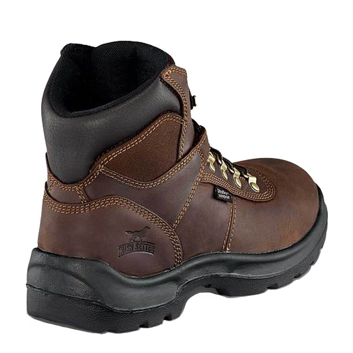 Irish Setter Men's Ely Steel Toe Waterproof 6in Work Boots Irish Setter Men's Ely Steel Toe Waterproof 6in Work Boots