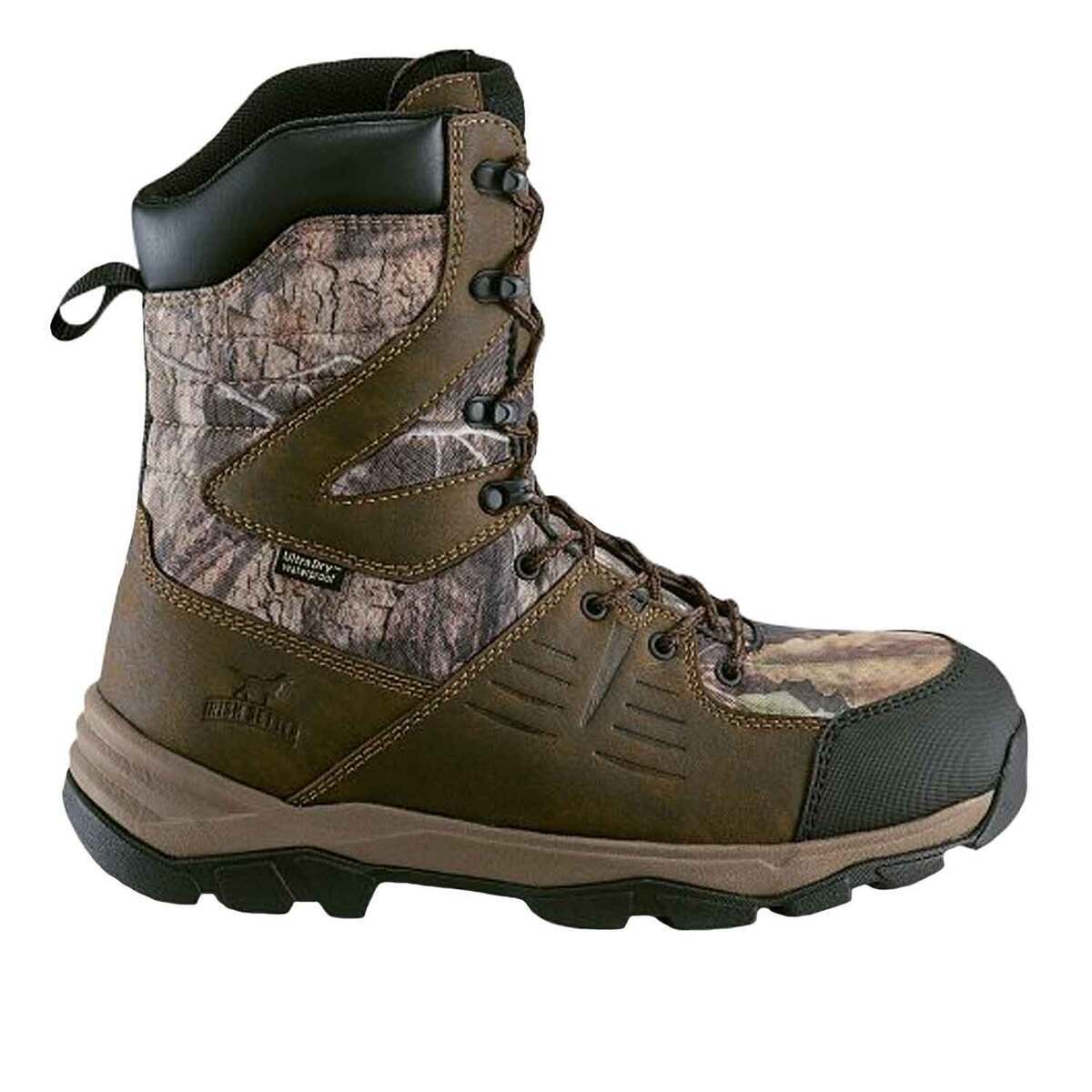 Irish Setter Men's Mossy Oak Country DNA Terrain Waterproof Leather Hunting Boots Irish Setter Men's Mossy Oak Country DNA Terrain Waterproof Leather Hunting Boots