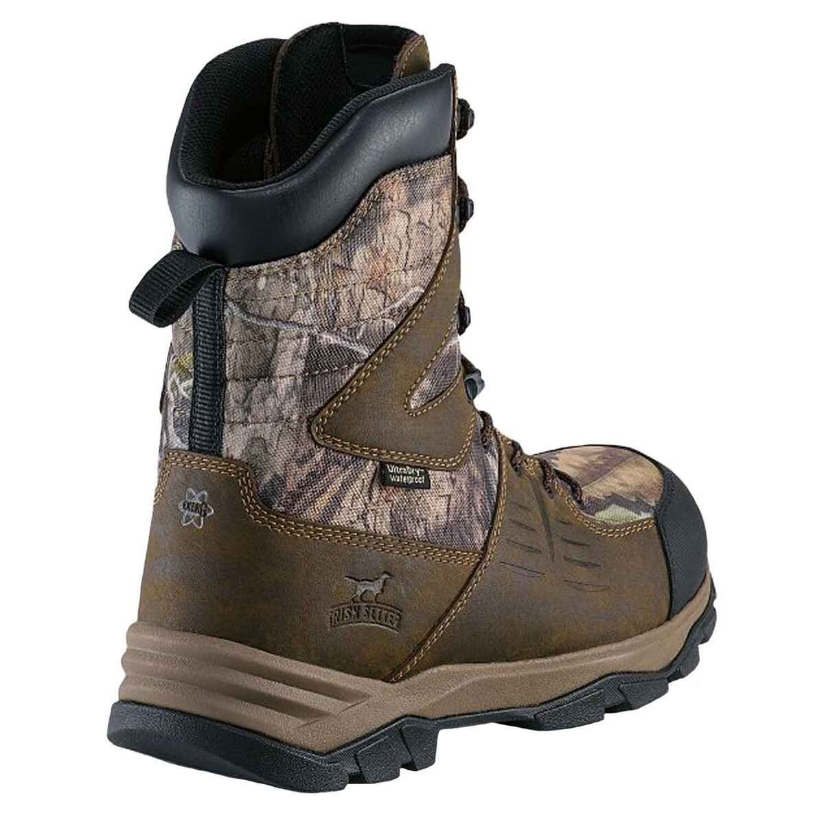 Irish Setter Men's Mossy Oak Country DNA Terrain Waterproof Leather Hunting Boots Irish Setter Men's Mossy Oak Country DNA Terrain Waterproof Leather Hunting Boots