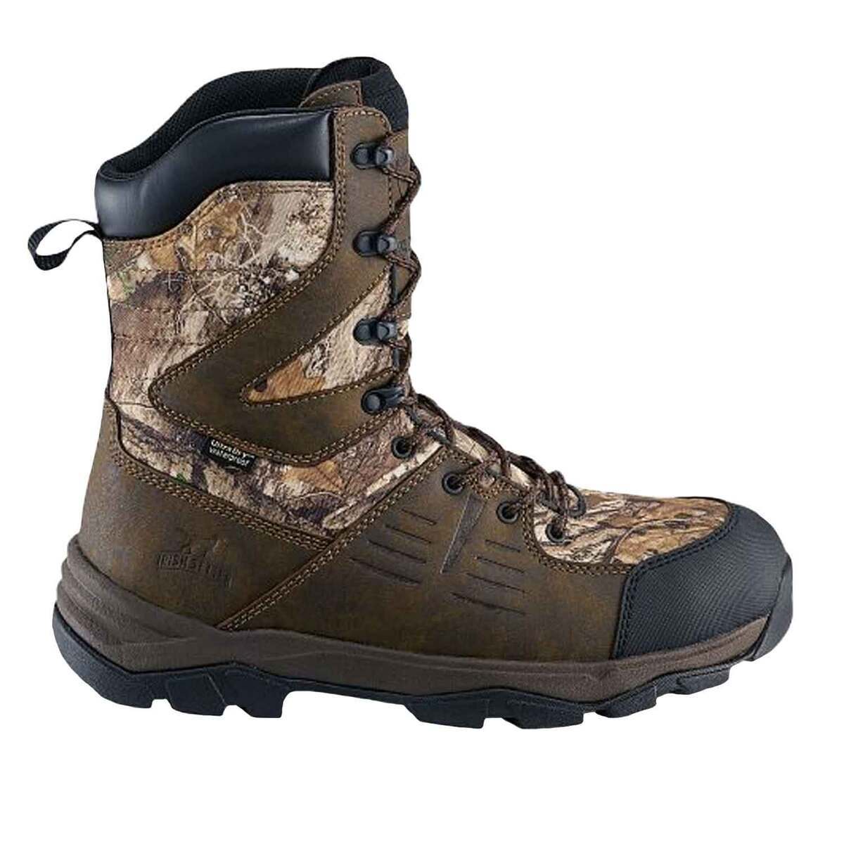 Irish Setter Men's Realtree Edge Terrain Waterproof Leather Insulated Hunting Boots Irish Setter Men's Realtree Edge Terrain Waterproof Leather Insulated Hunting Boots