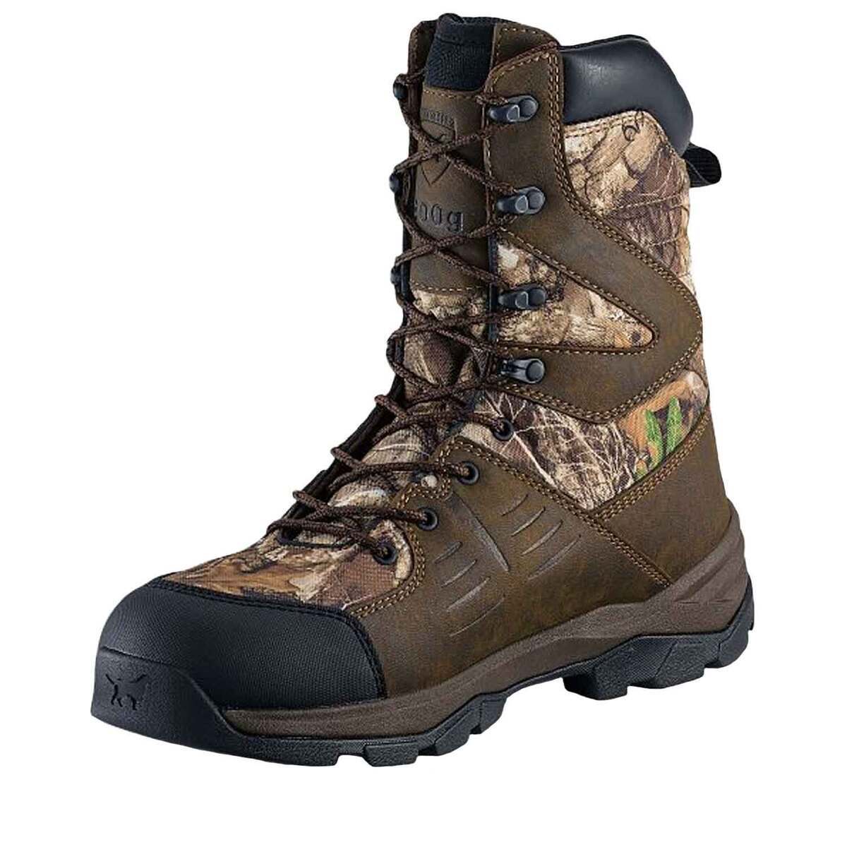 Irish Setter Men's Realtree Edge Terrain Waterproof Leather Insulated Hunting Boots Irish Setter Men's Realtree Edge Terrain Waterproof Leather Insulated Hunting Boots