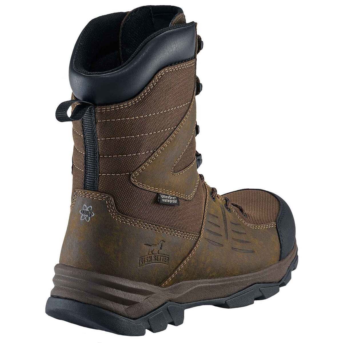 Irish Setter Men's Terrain 10in Uninsulated Waterproof Leather Hunting Boots Irish Setter Men's Terrain 10in Uninsulated Waterproof Leather Hunting Boots