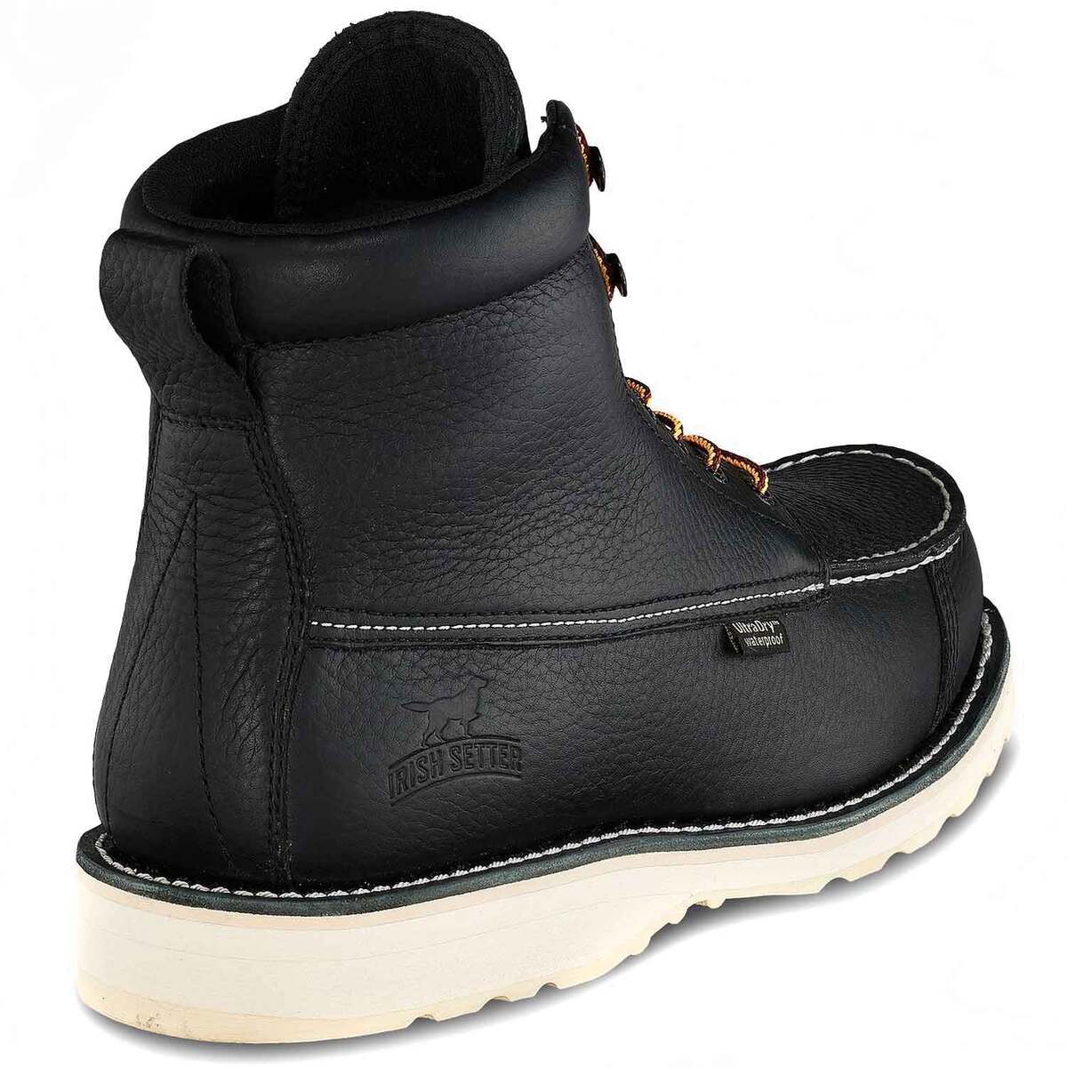 Irish Setter Men's Wingshooter Black Uninsulated Waterproof Hunting Boots Irish Setter Men's Wingshooter Black Uninsulated Waterproof Hunting Boots