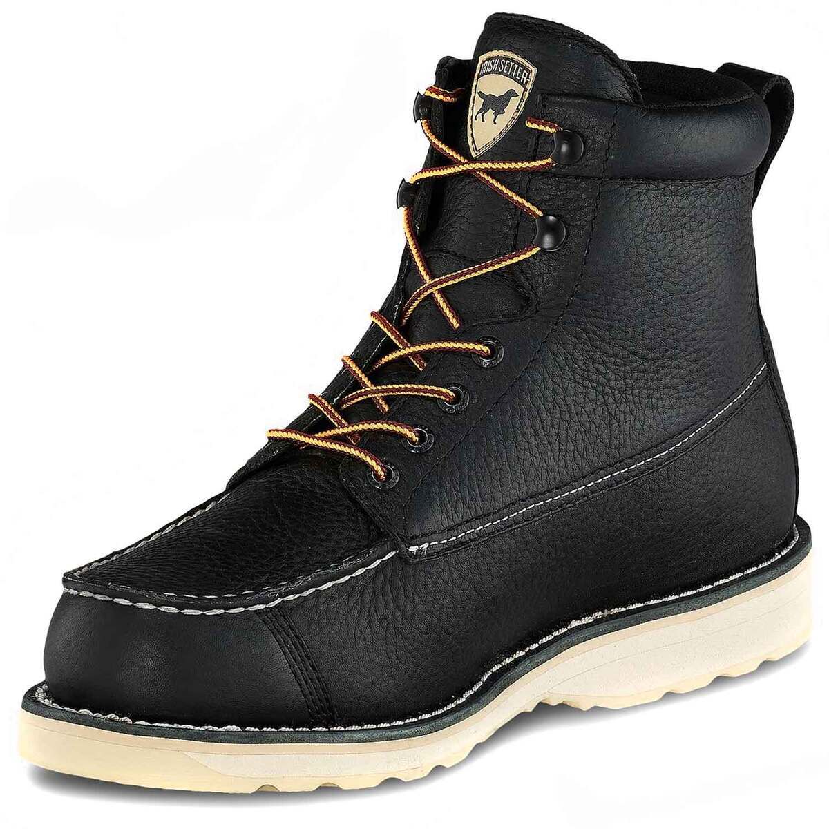 Irish Setter Men's Wingshooter Black Uninsulated Waterproof Hunting Boots Irish Setter Men's Wingshooter Black Uninsulated Waterproof Hunting Boots