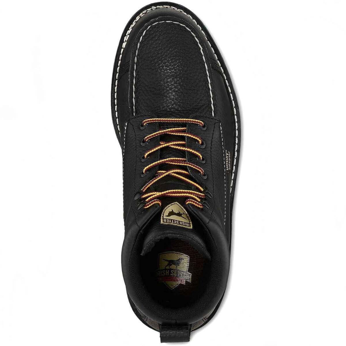 Irish Setter Men's Wingshooter Black Uninsulated Waterproof Hunting Boots Irish Setter Men's Wingshooter Black Uninsulated Waterproof Hunting Boots