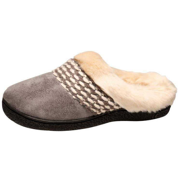 Isotoner Women's Erica Hoodback Slip On Shoes - Ash - S - Ash S Isotoner Women's Erica Hoodback Slip On Shoes - Ash - S - Ash S