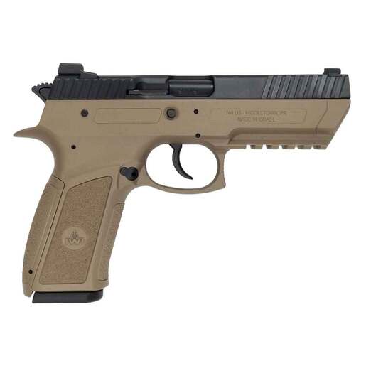 IWI Jericho 941 Enhanced 9mm Luger 4.4in Flat Dark Earth Pistol - 17+1 Rounds - Tan image