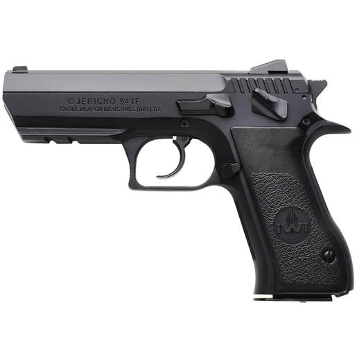 IWI Jericho 941 F9 9mm Luger 4.4in Black Pistol - 16+1 Rounds - Black image