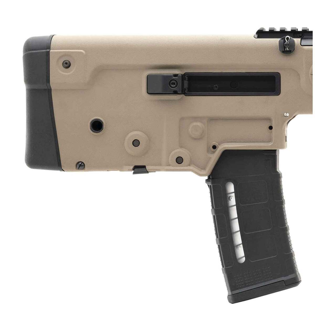 IWI Tavor 5.56mm NATO 18.5in Flat Dark Earth Semi Automatic Modern Sporting Rifle - 30+1 Rounds - Tan IWI Tavor 5.56mm NATO 18.5in Flat Dark Earth Semi Automatic Modern Sporting Rifle - 30+1 Rounds - Tan
